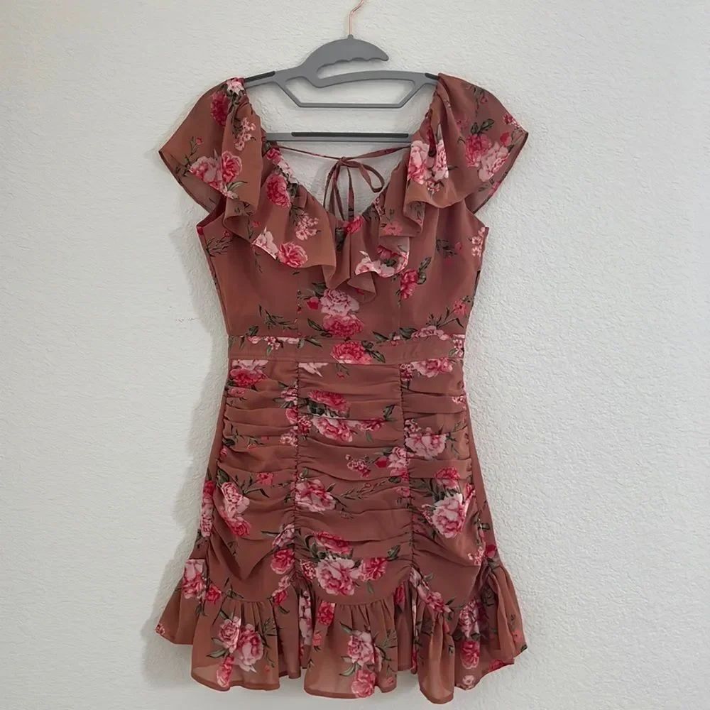 NWT - floral mini dress